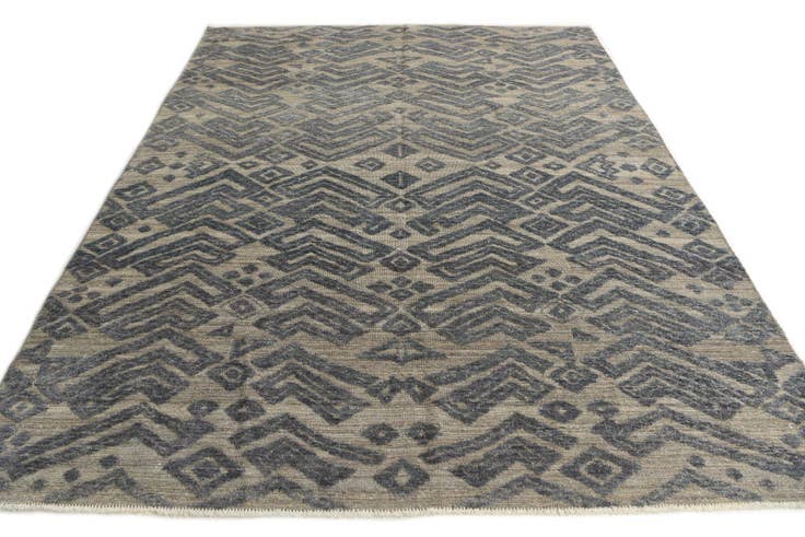 Detail image of 8' x 10' 1 Hand Knotted Darya Wool Rug