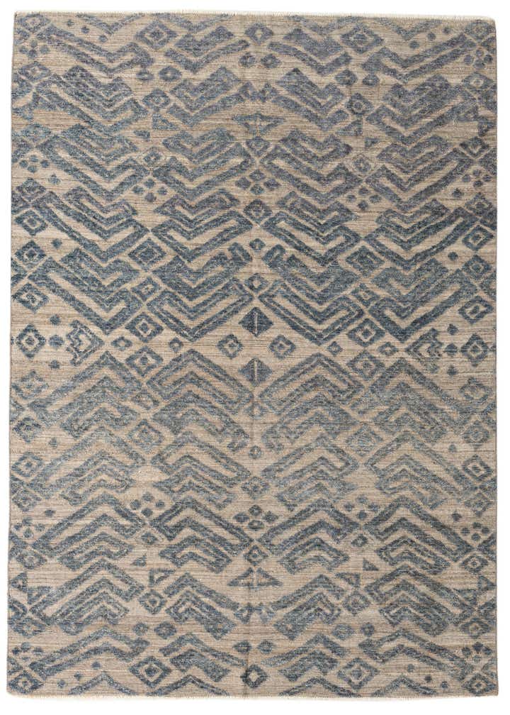 8' x 10' 1 Hand Knotted Darya Wool Rug
