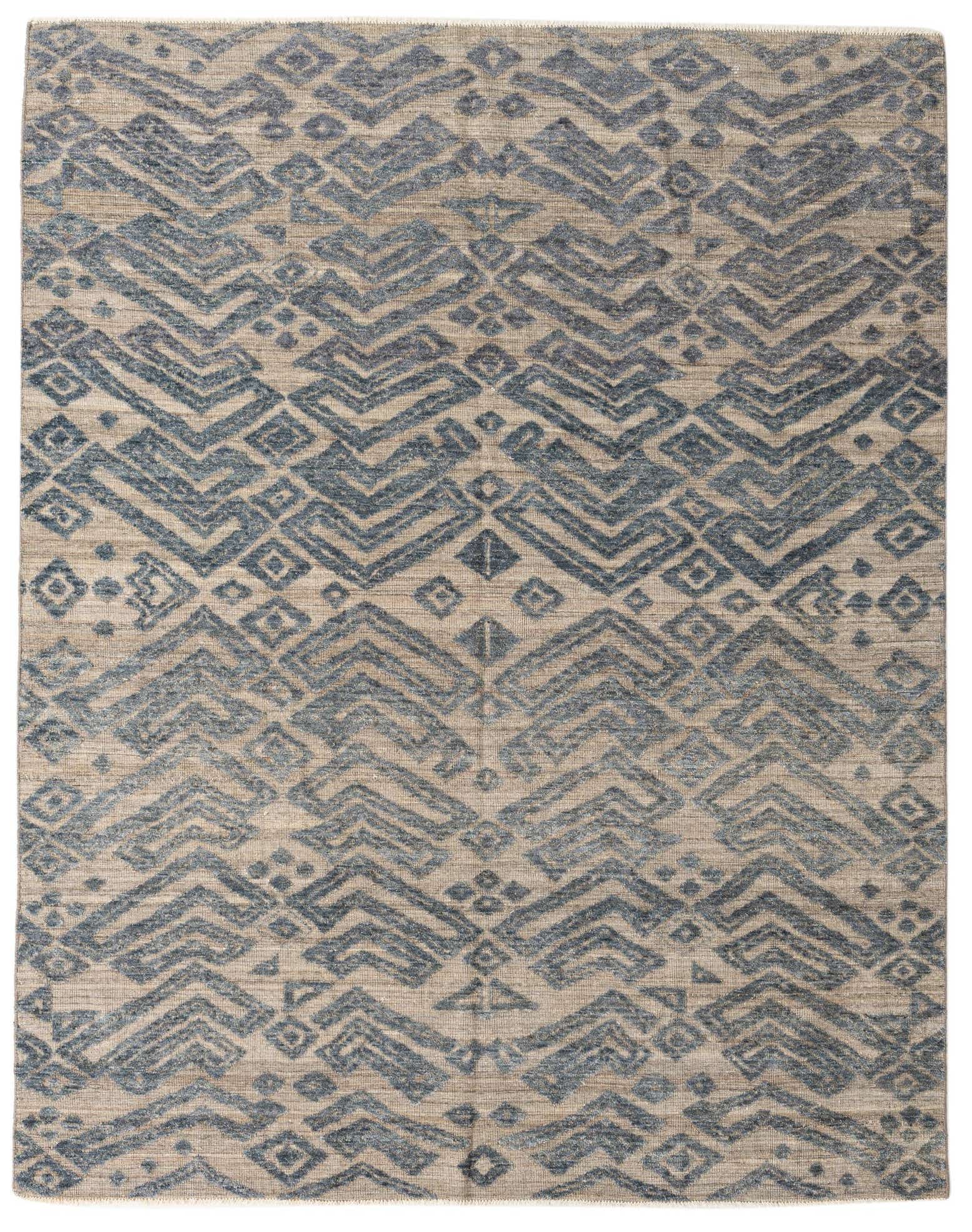 8' x 10' 1 Hand Knotted Darya Wool Rug