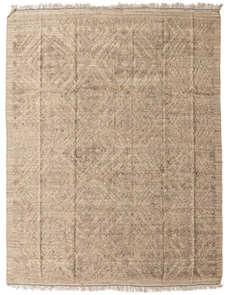 Detail image of 9' 3 x 12' 7 Hand Knotted Darya Wool Rug