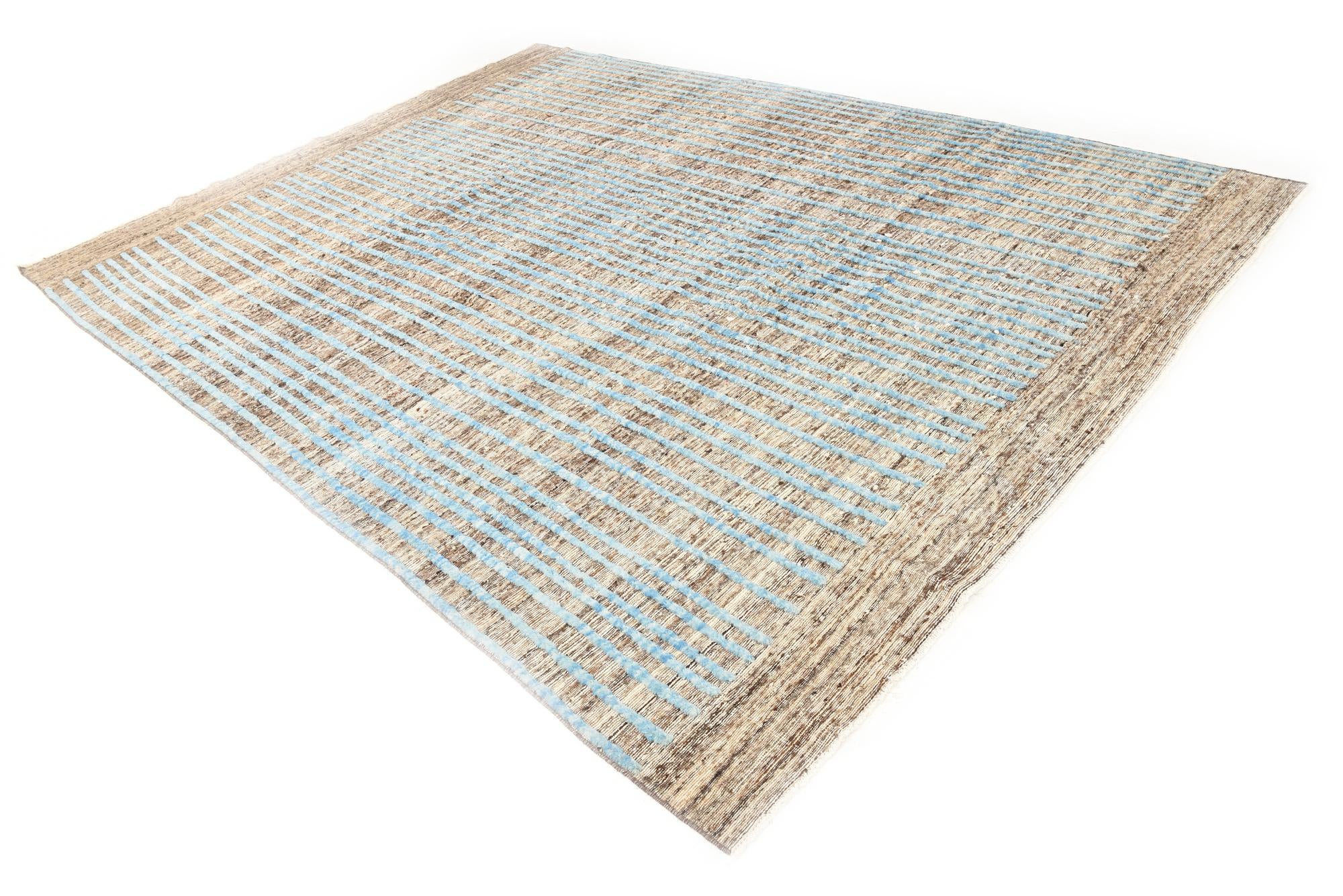 8' 8 x 11' 11 Hand Knotted Darya Wool Rug