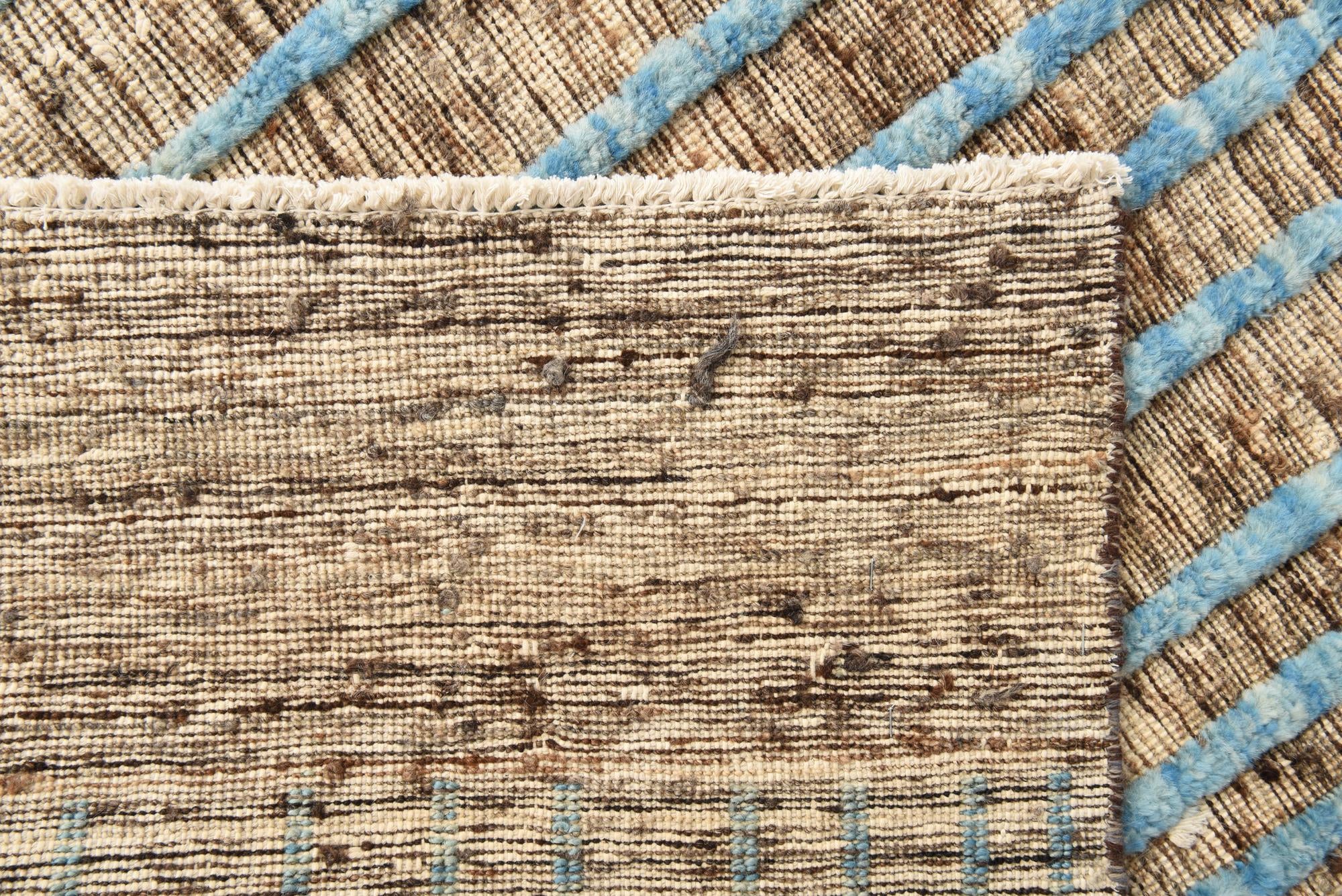 8' 8 x 11' 11 Hand Knotted Darya Wool Rug