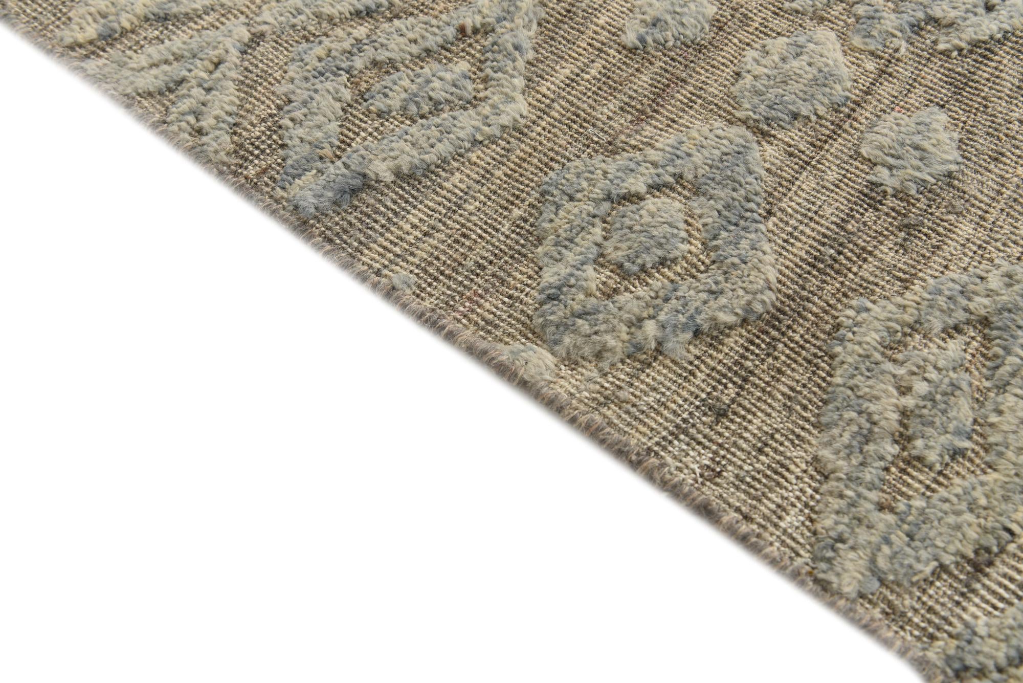 8' x 10' 3 Hand Knotted Darya Wool Rug