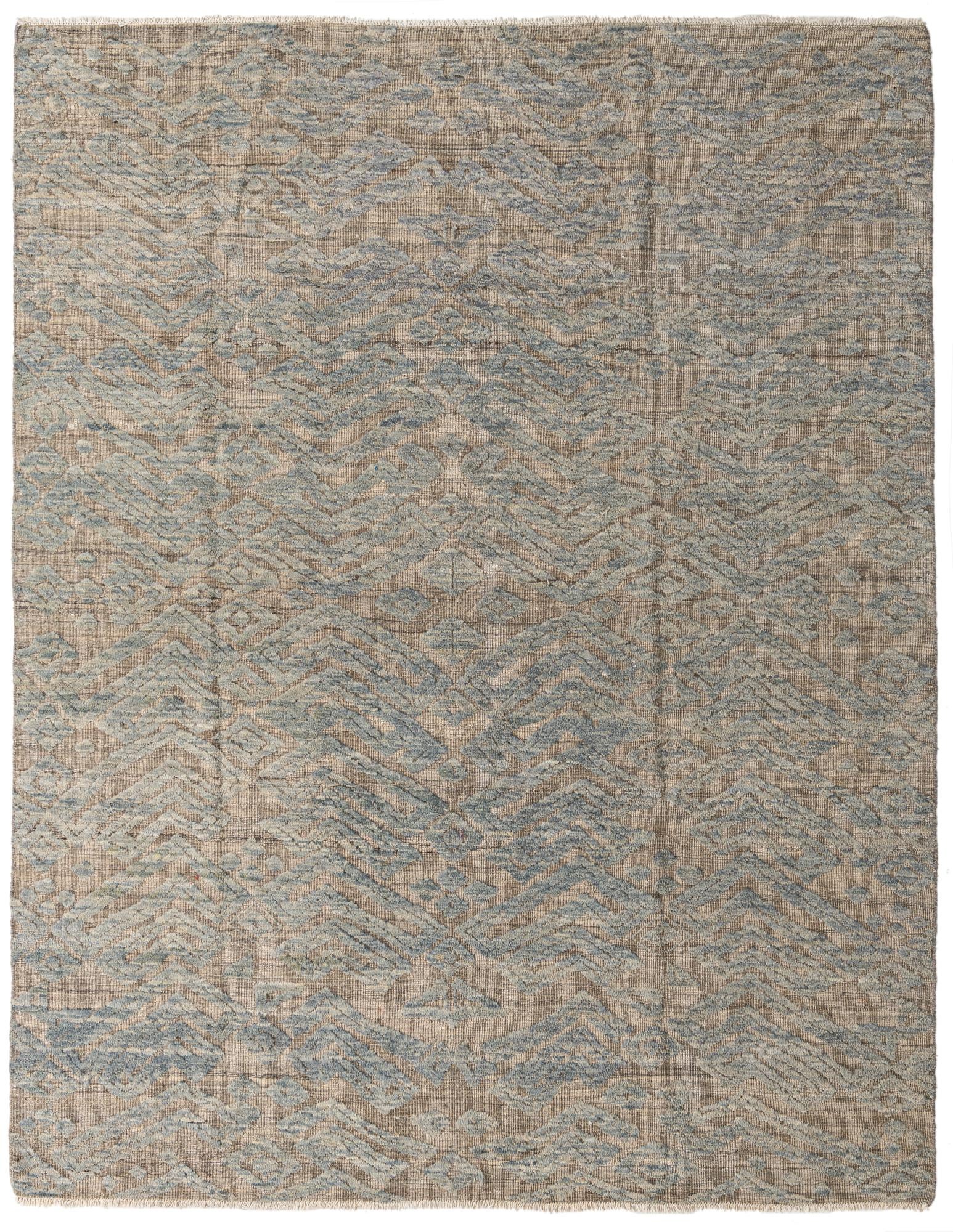 8' x 10' 3 Hand Knotted Darya Wool Rug
