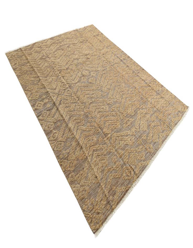 Detail image of 8' 2 x 10' 1  Hand Knotted Darya Wool Rug