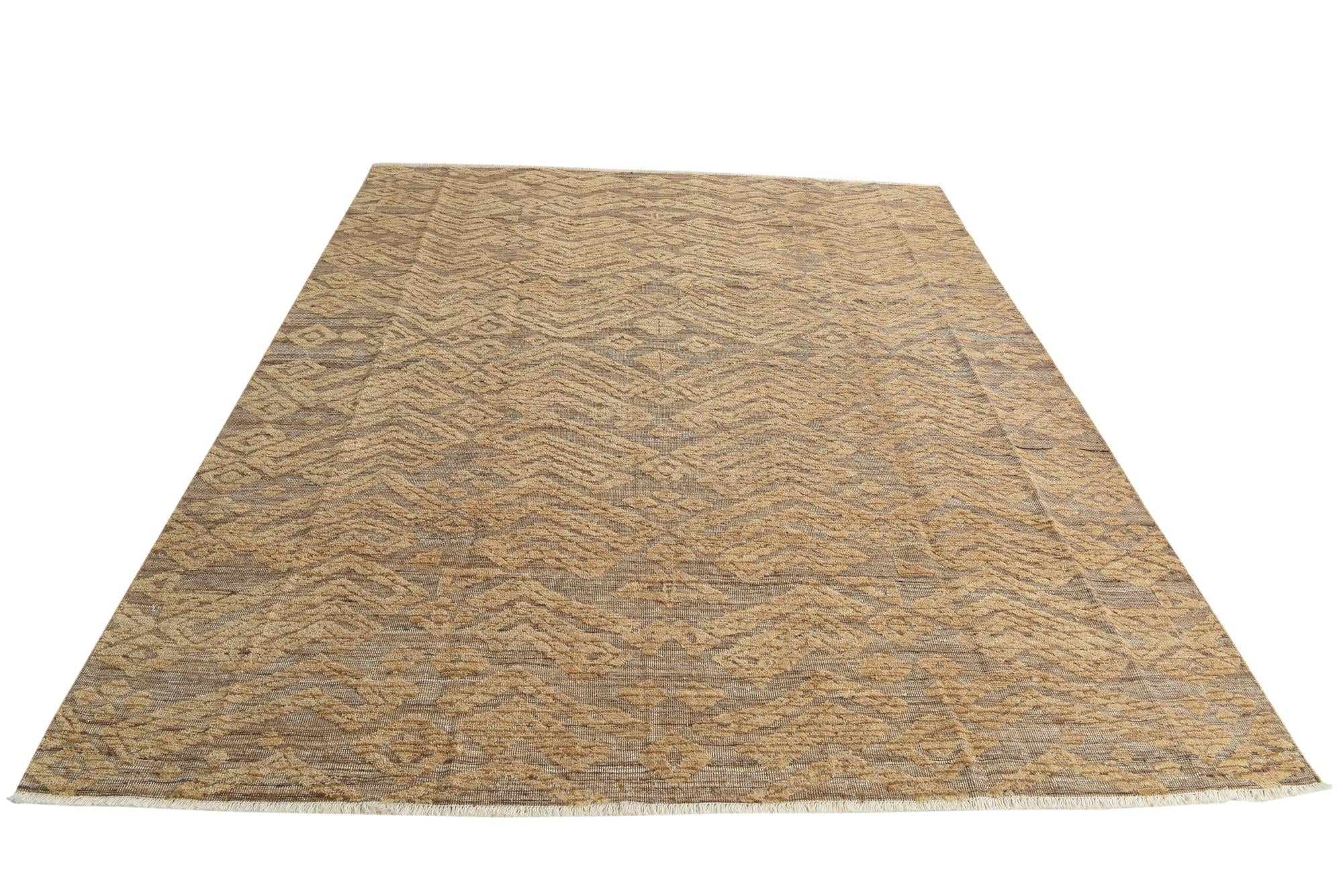 8' 2 x 10' 1 Hand Knotted Darya Wool Rug