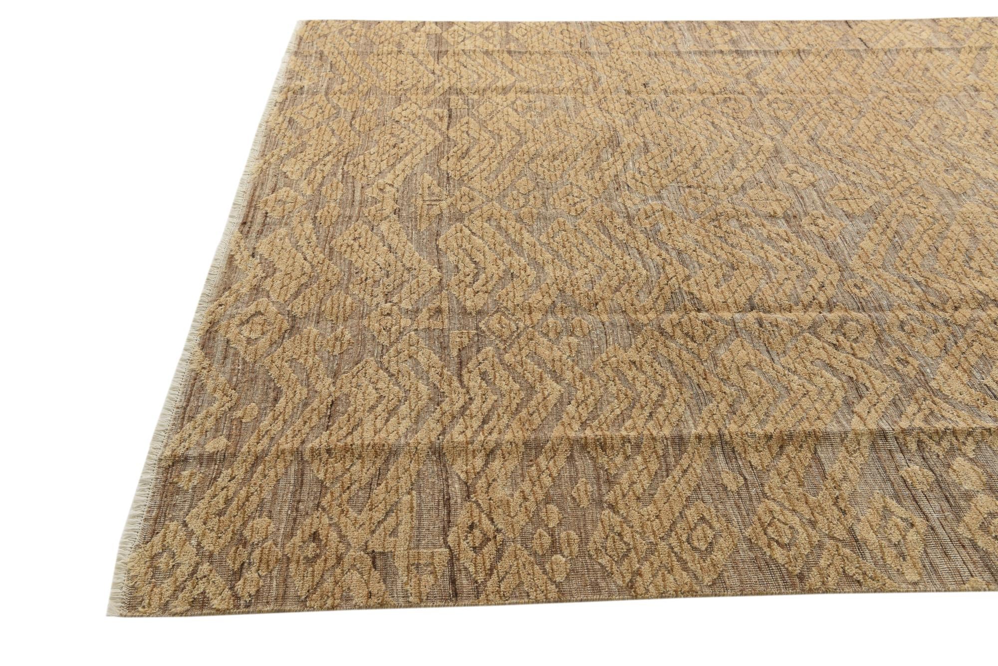 8' 2 x 10' 1 Hand Knotted Darya Wool Rug