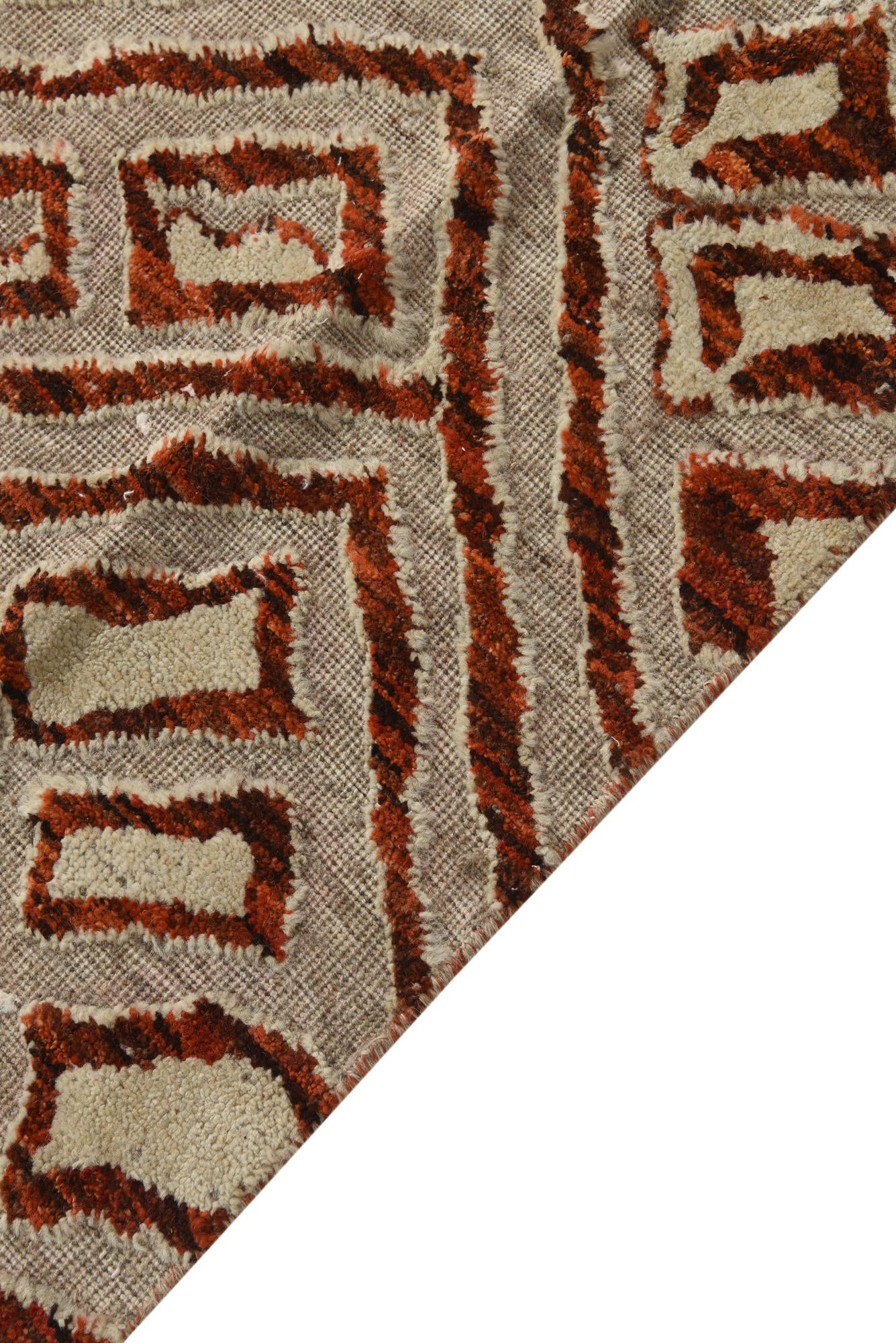 8' x 10' 2 Hand Knotted Darya Wool Rug