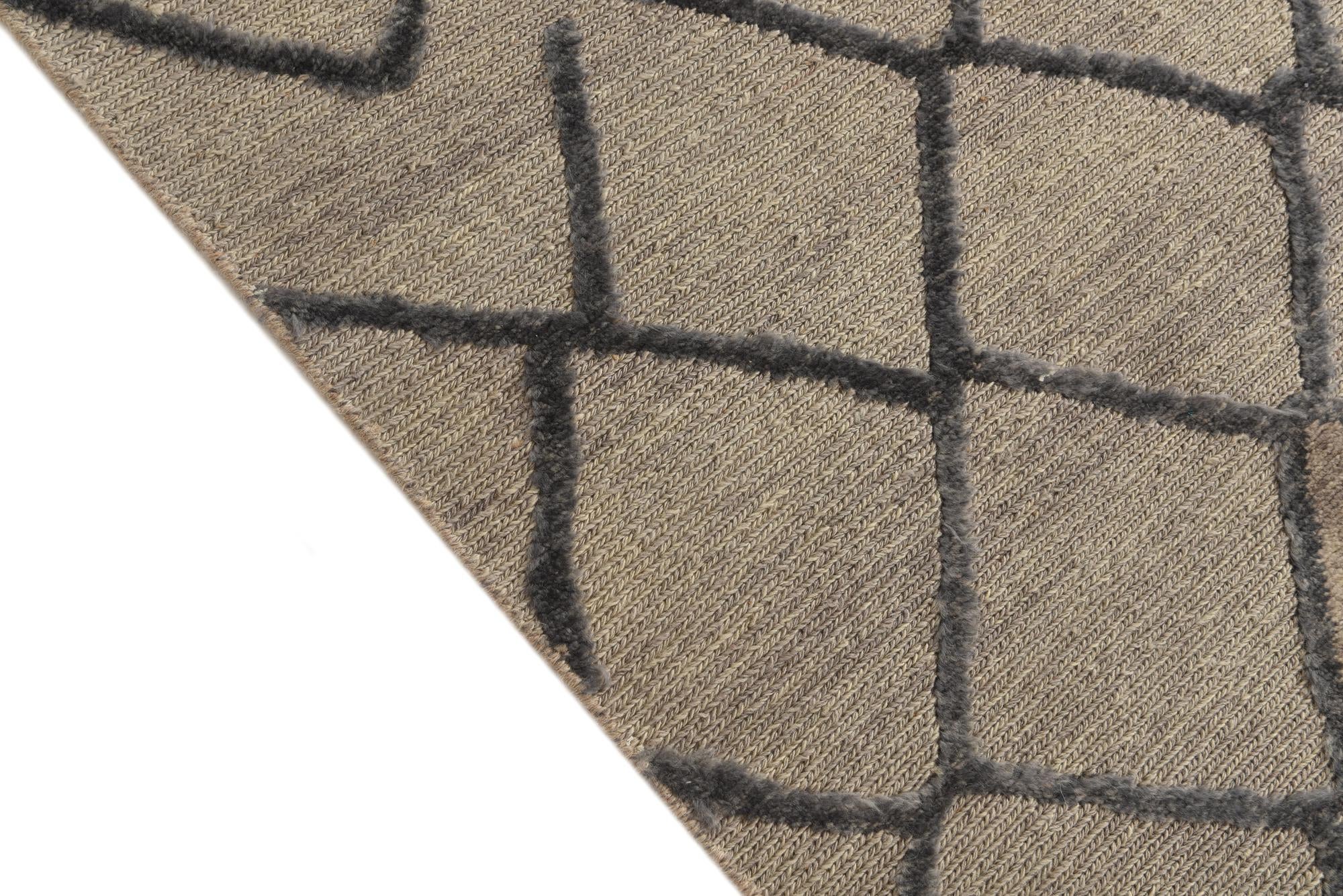 6' 6 x 9' 10 Hand Knotted Darya Wool Rug