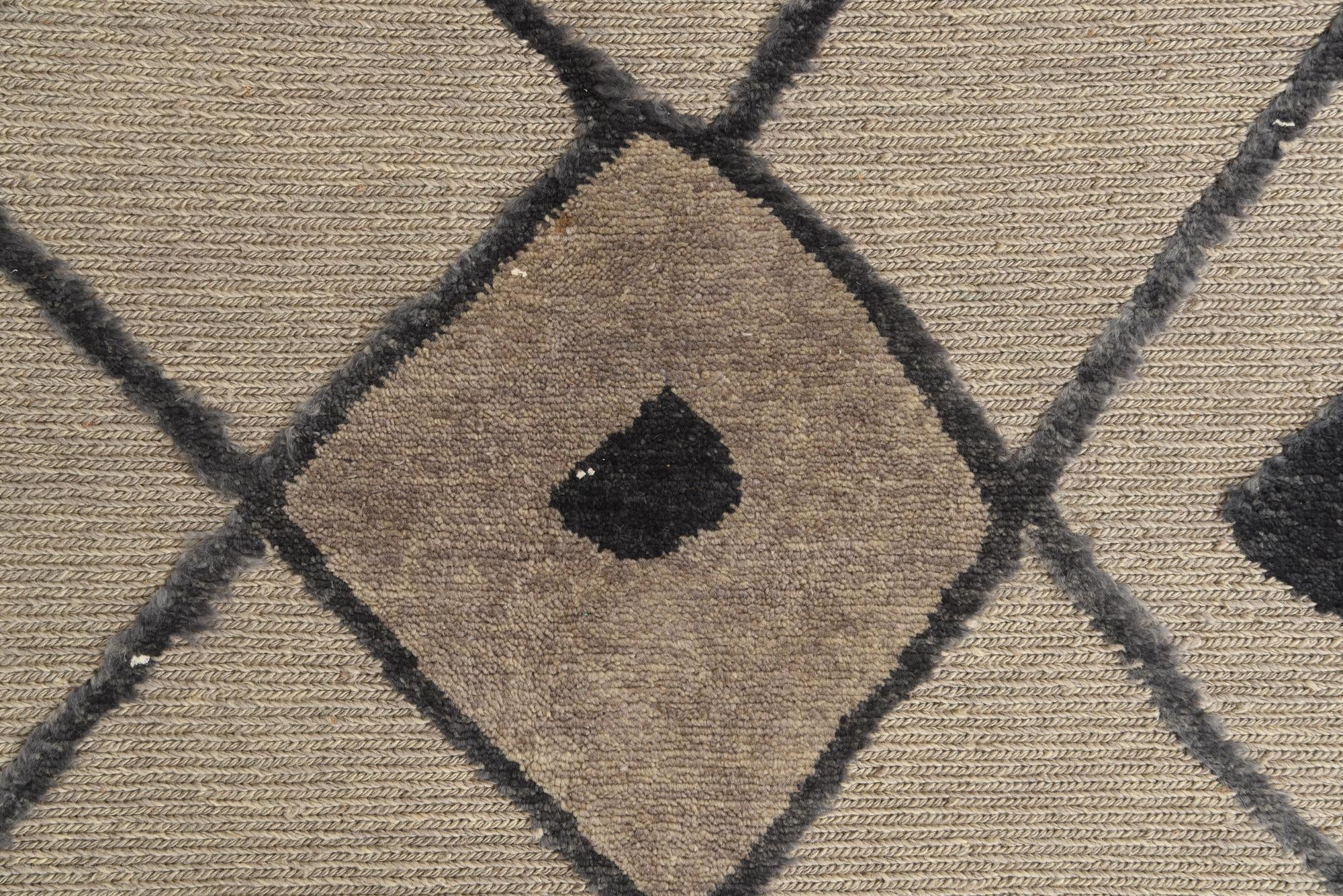6' 6 x 9' 10 Hand Knotted Darya Wool Rug