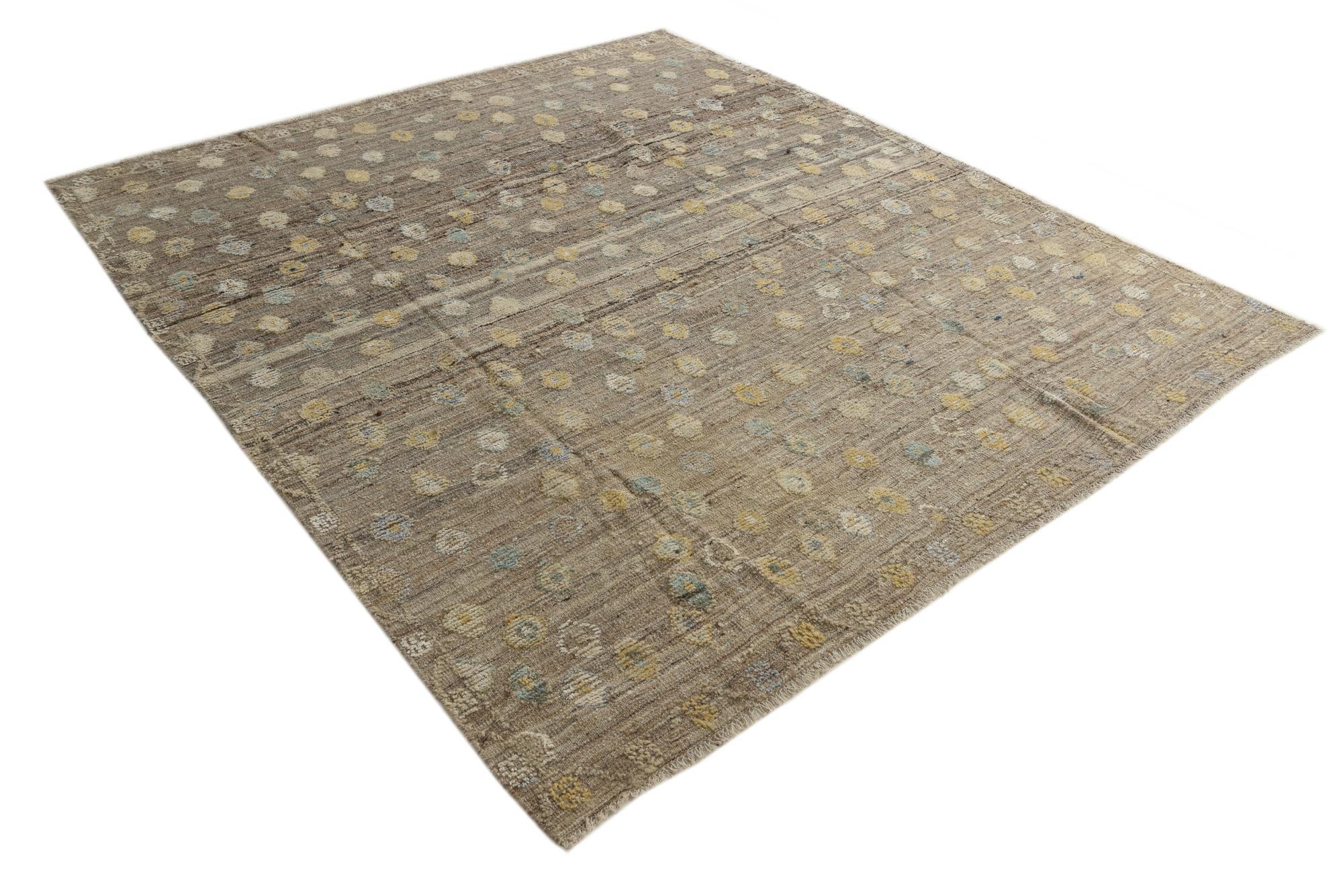 8' 5 x 9' 10 Hand Knotted Darya Wool Rug