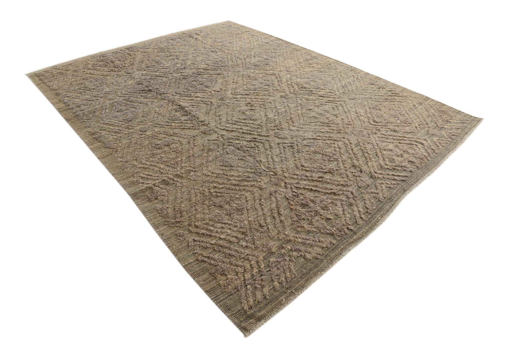 9' 2 x 12' 1 Hand Knotted Darya Wool Rug