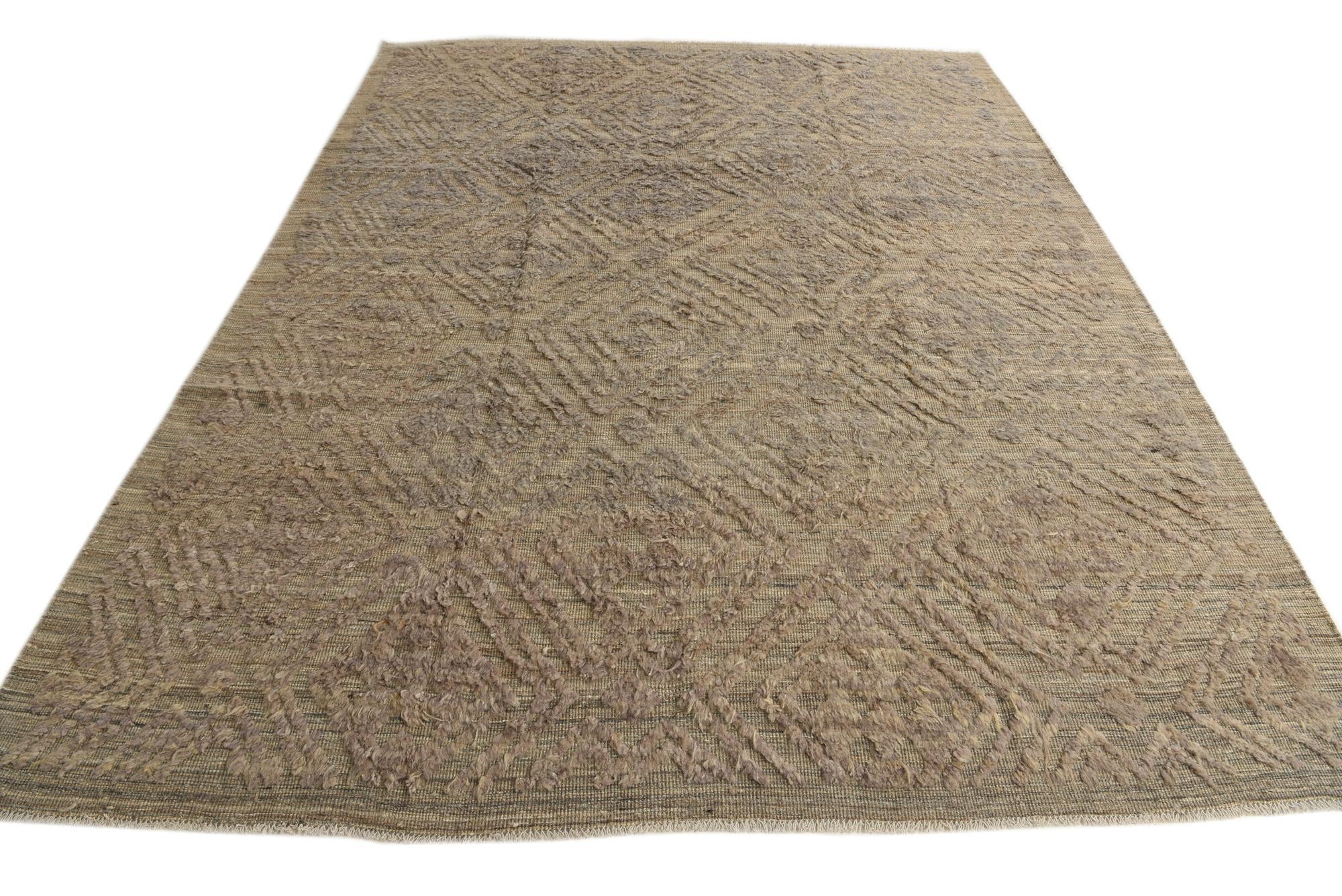 9' 2 x 12' 1 Hand Knotted Darya Wool Rug