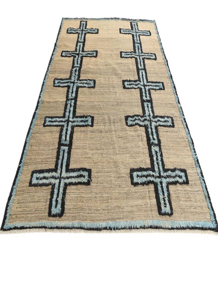 Detail image of 7' 9 x 10' 3 Hand Knotted Darya Wool Rug