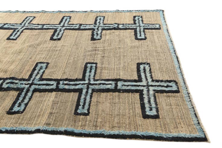 Detail image of 7' 9 x 10' 3 Hand Knotted Darya Wool Rug