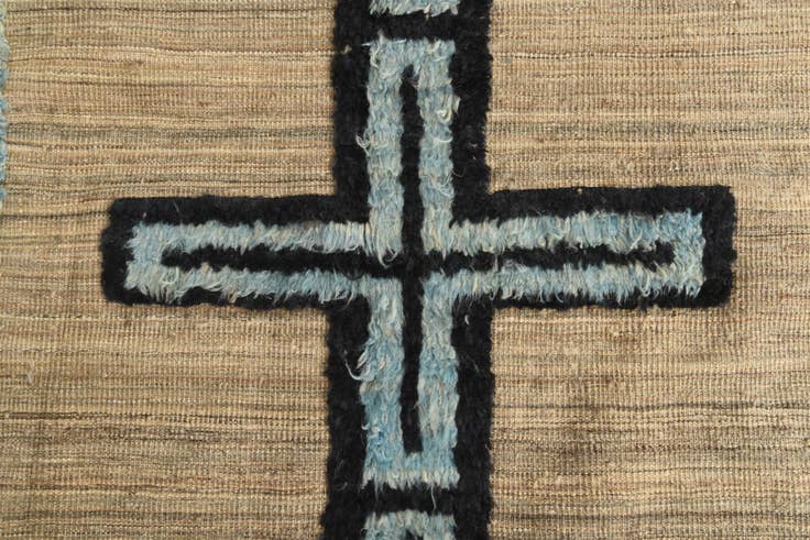 Detail image of 7' 9 x 10' 3 Hand Knotted Darya Wool Rug