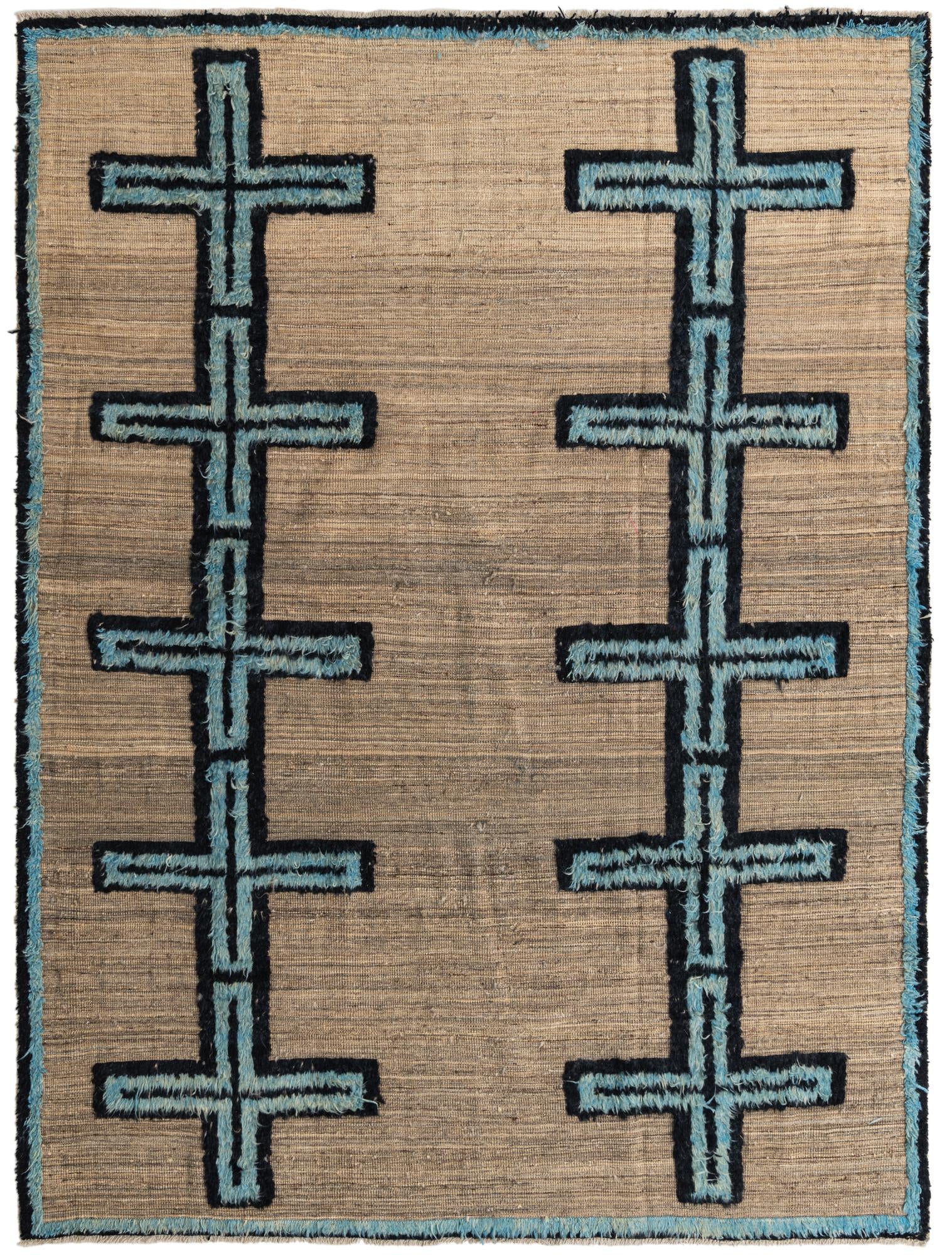 7' 9 x 10' 3 Hand Knotted Darya Wool Rug
