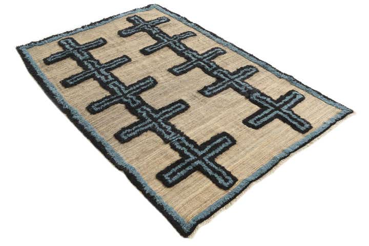 4' 10 x 7' 1 Hand Knotted Darya Wool Rug
