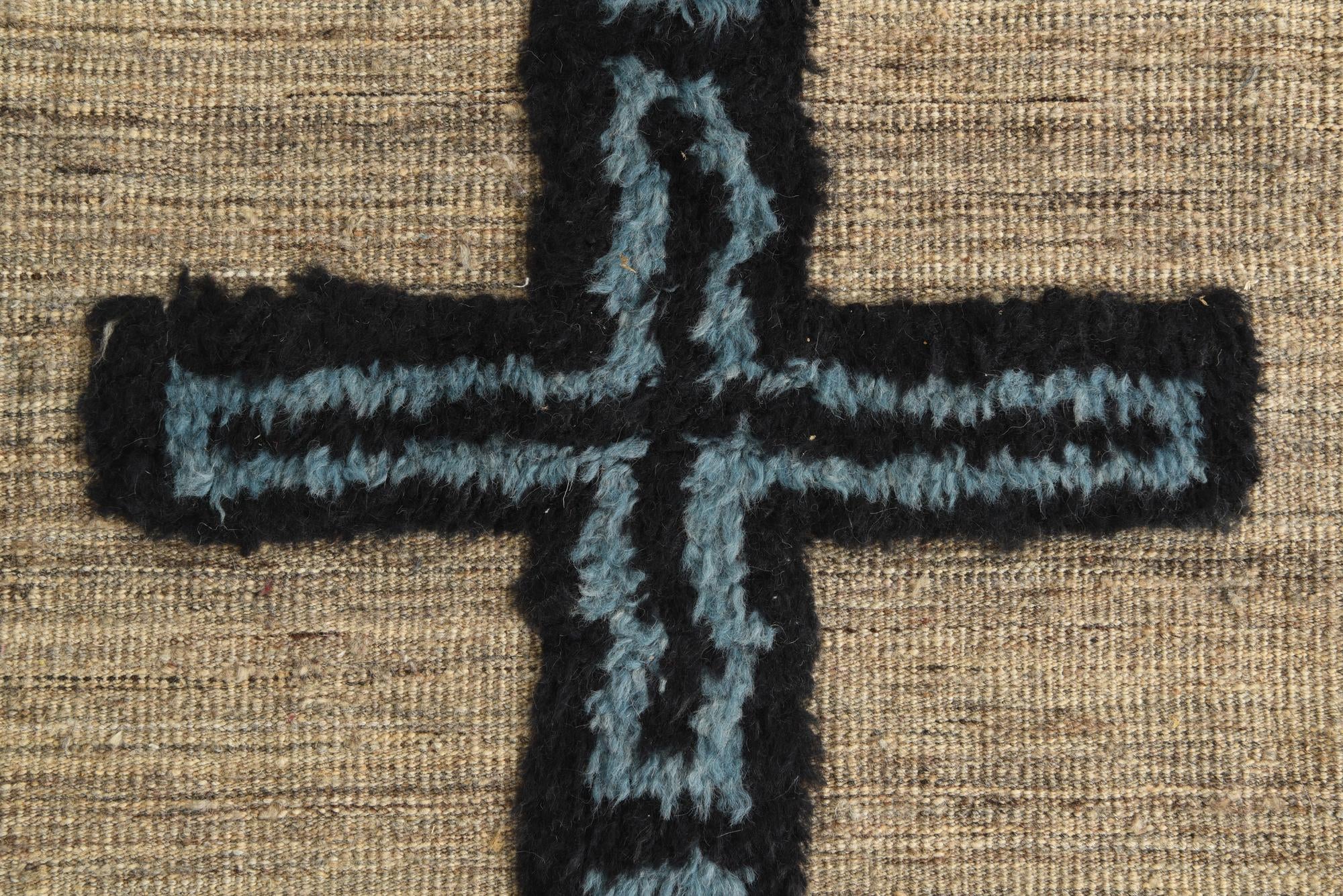 4' 10 x 7' 1 Hand Knotted Darya Wool Rug