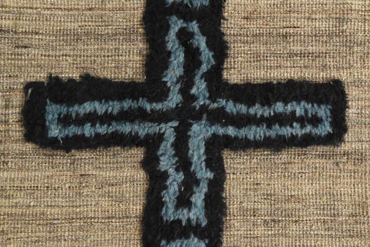 4' 10 x 7' 1 Hand Knotted Darya Wool Rug