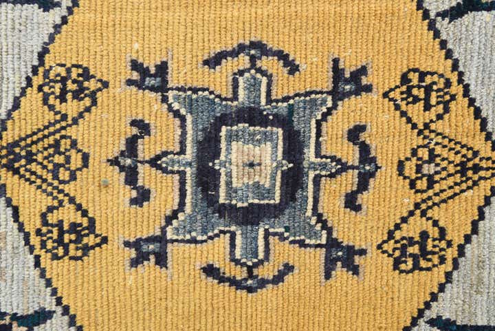 9' 4 x 12' 5 Hand Knotted Darya Wool Rug