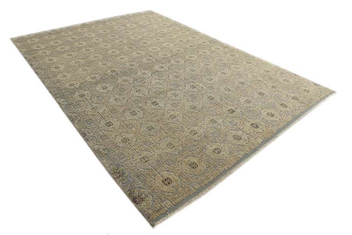 8' 9 x 12' 8 Hand Knotted Darya Wool Rug