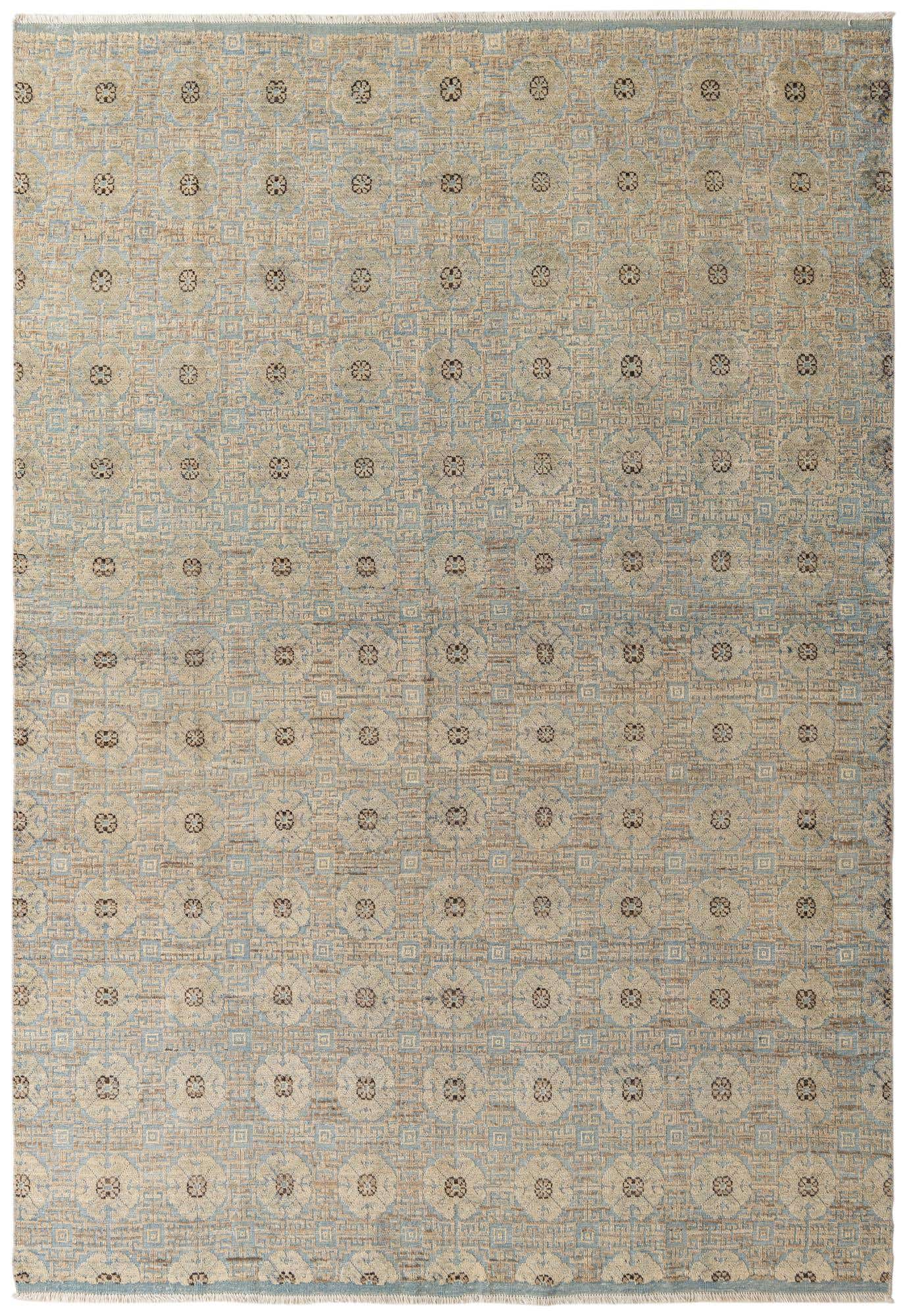 8' 9 x 12' 8 Hand Knotted Darya Wool Rug