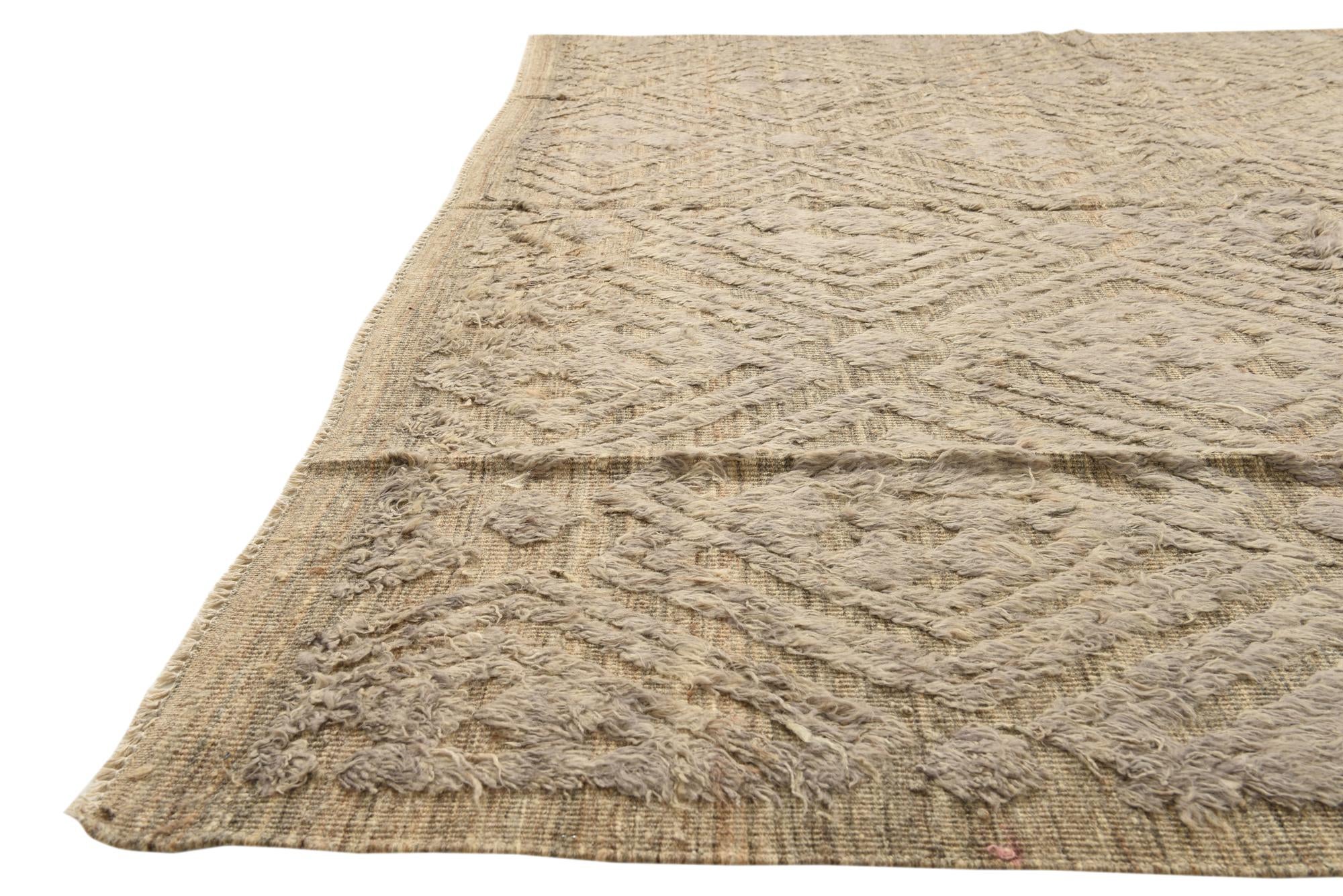8' 10 x 12' 1 Hand Knotted Darya Wool Rug