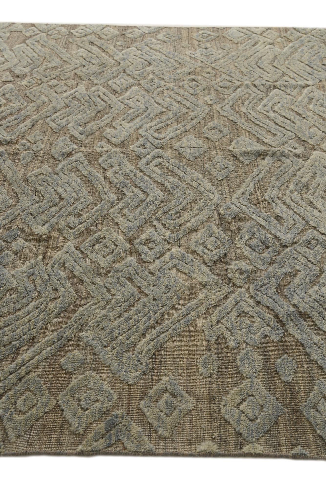 8' 2 x 9' 9 Hand Knotted Darya Wool Rug