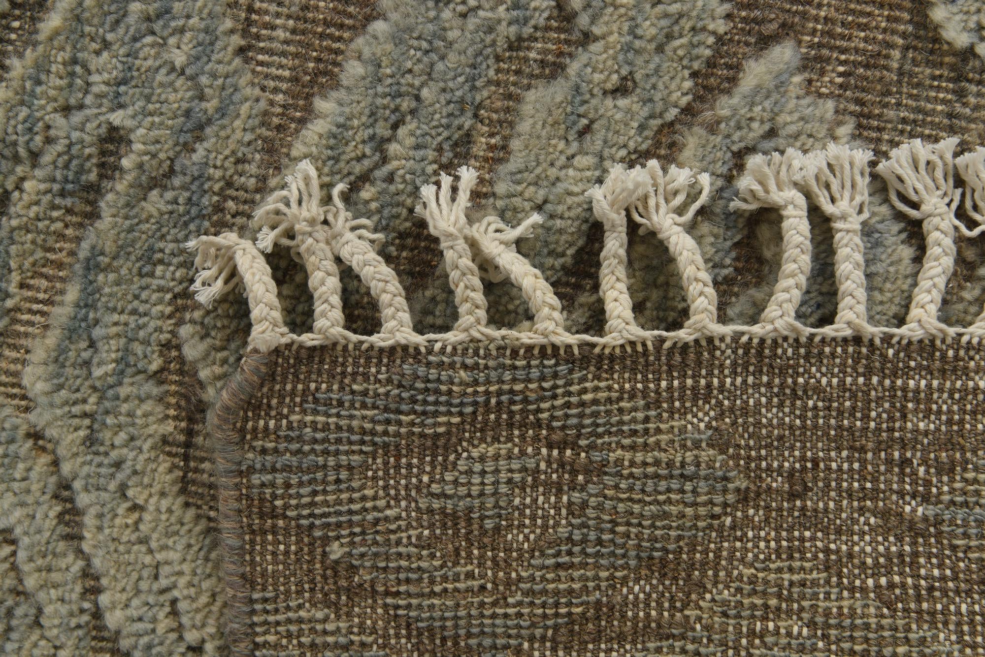 8' 2 x 9' 9 Hand Knotted Darya Wool Rug