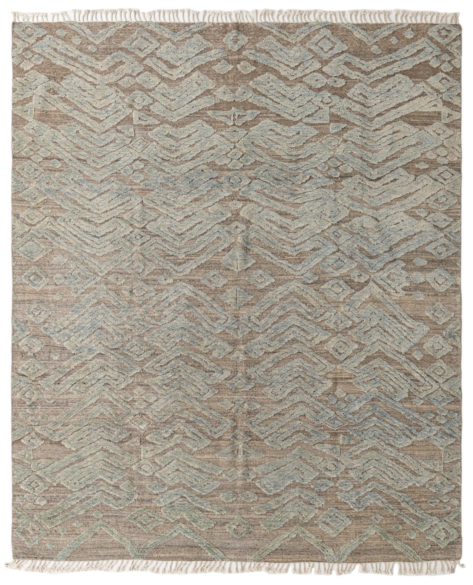 8' 2 x 9' 9 Hand Knotted Darya Wool Rug
