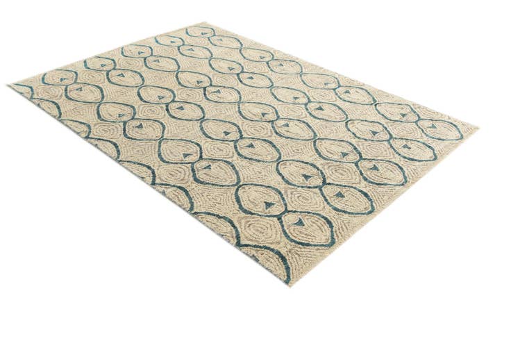 Detail image of 5' 6 x 7' 8 Hand Knotted Darya Wool Rug