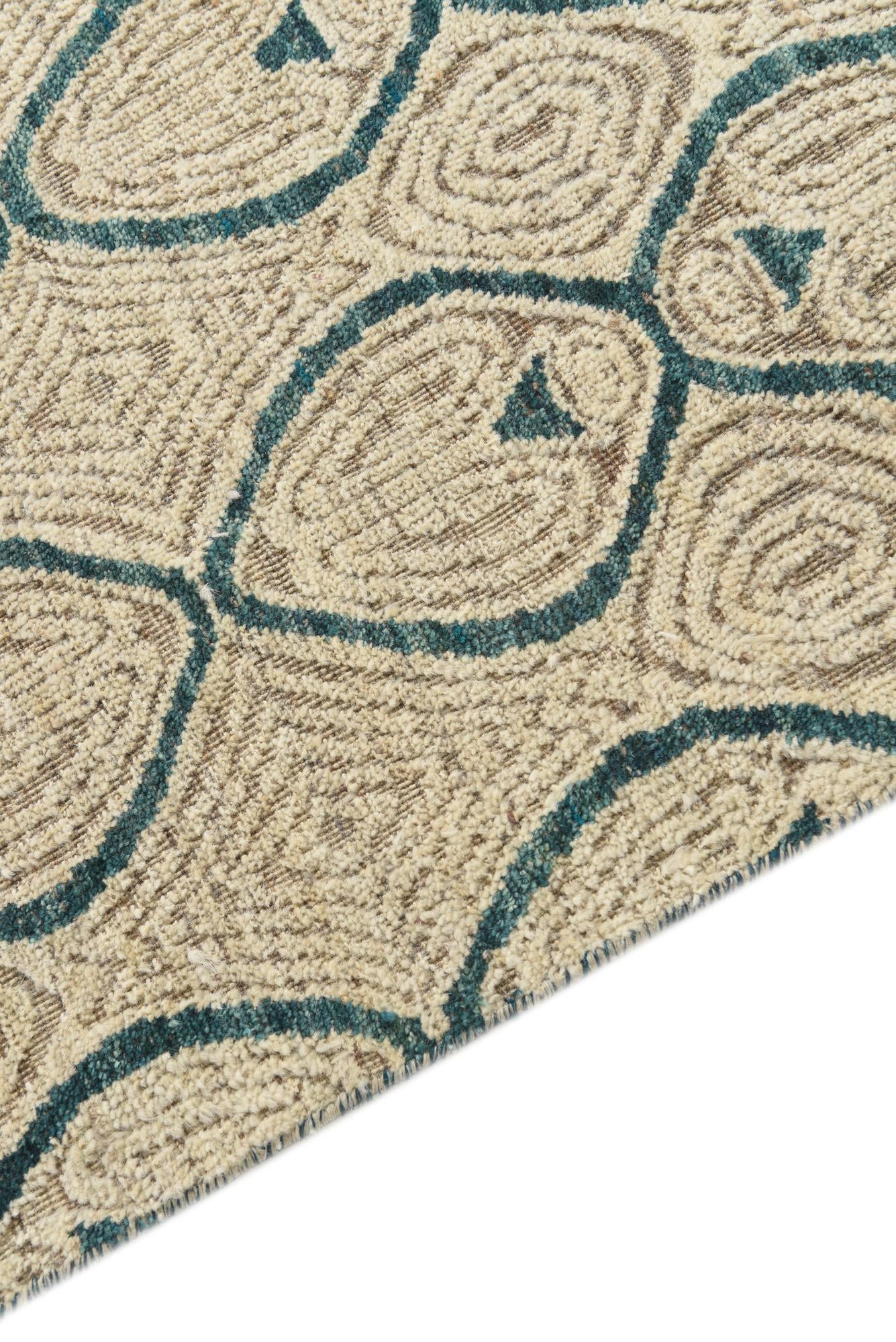 5' 6 x 7' 8 Hand Knotted Darya Wool Rug