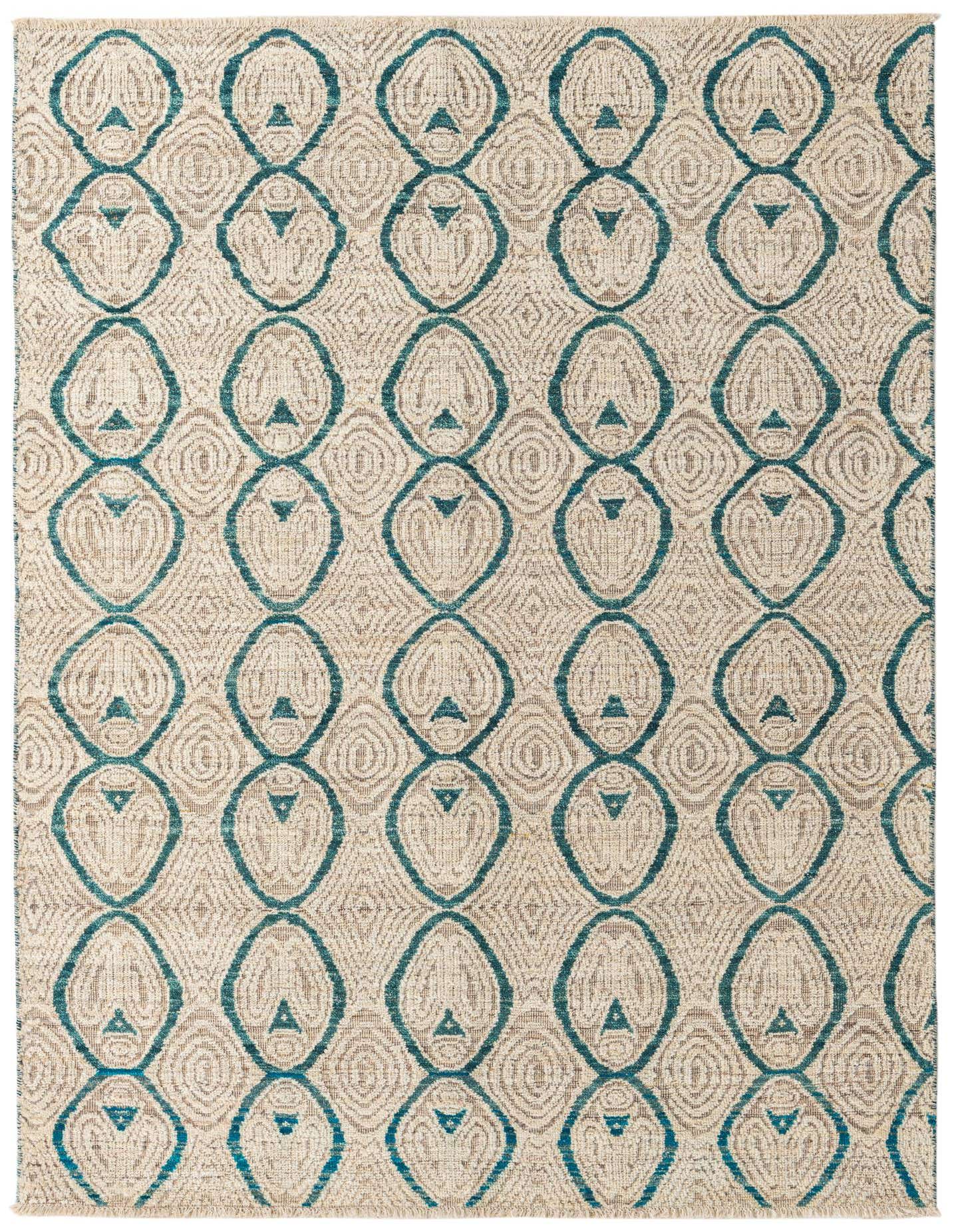 5' 6 x 7' 8 Hand Knotted Darya Wool Rug