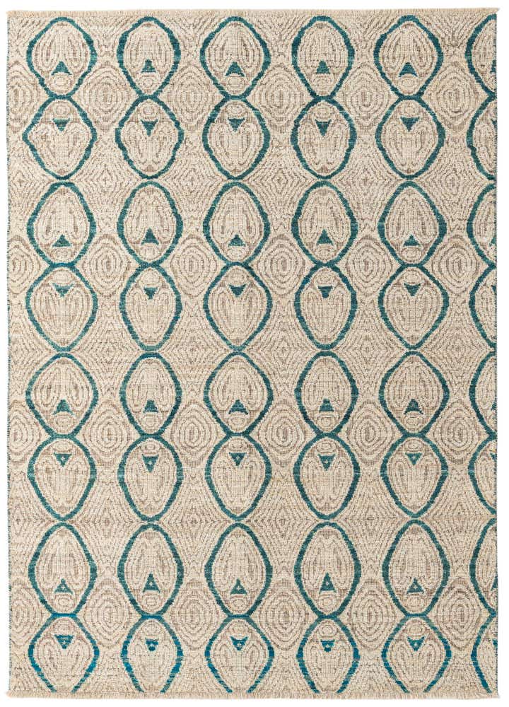 5' 6 x 7' 8 Hand Knotted Darya Wool Rug