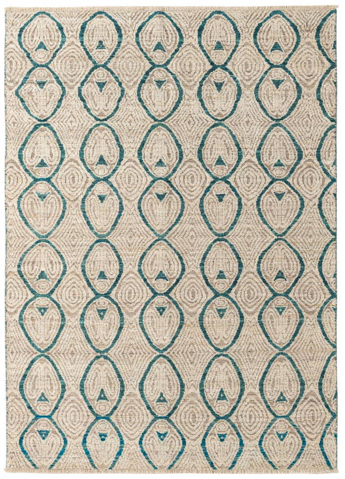Detail image of 5' 6 x 7' 8 Hand Knotted Darya Wool Rug