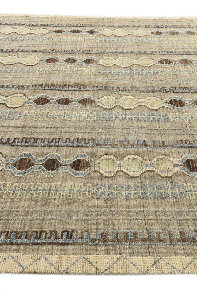 8' x 10' 6 Hand Knotted Darya Wool Rug