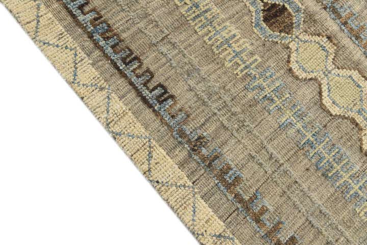 8' x 10' 6 Hand Knotted Darya Wool Rug