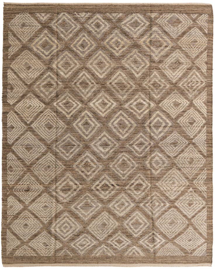 Detail image of 8' 3 x 10' 4 Hand Knotted Darya Wool Rug