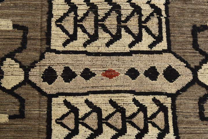 8' x 10' 4 Hand Knotted Darya Wool Rug
