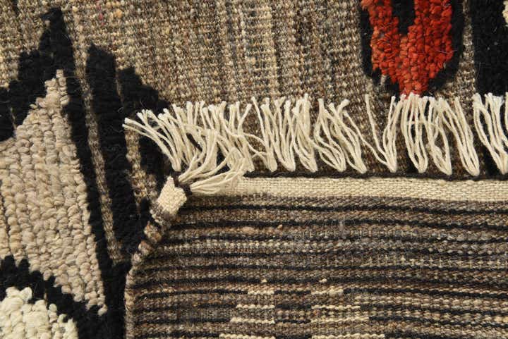 8' x 10' 4 Hand Knotted Darya Wool Rug