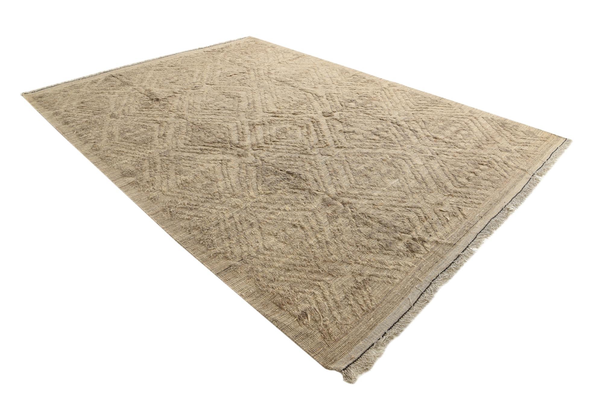 9' 2 x 12' 8 Hand Knotted Darya Wool Rug