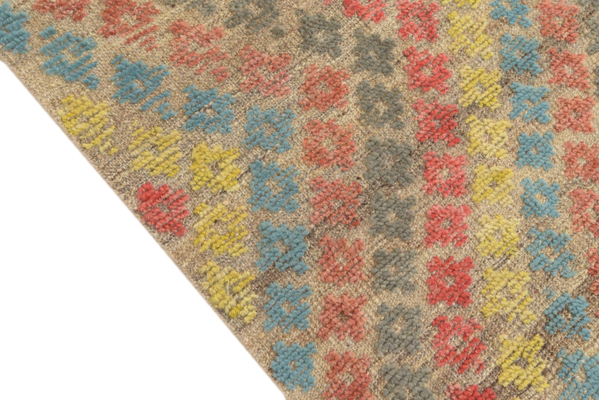 5' 9 x 8' 4 Hand Knotted Darya Wool Rug