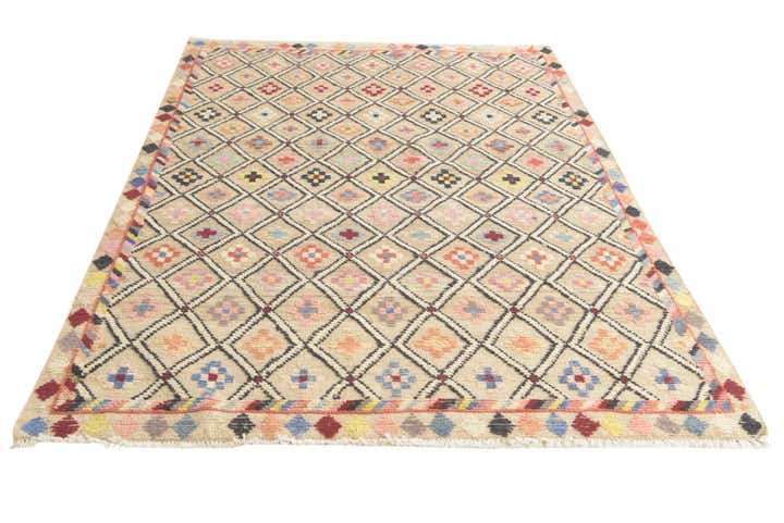 5' 10 x 8' Hand Knotted Darya Wool Rug