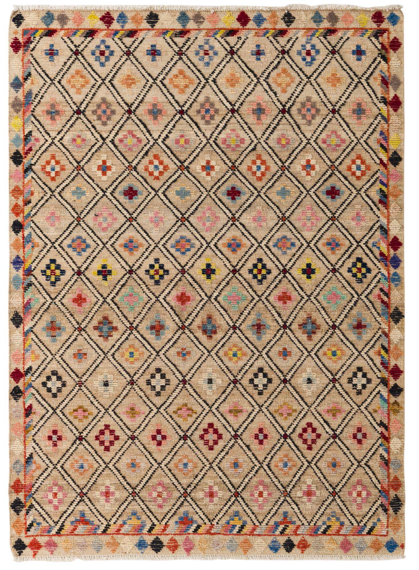 5' 10 x 8' Hand Knotted Darya Wool Rug