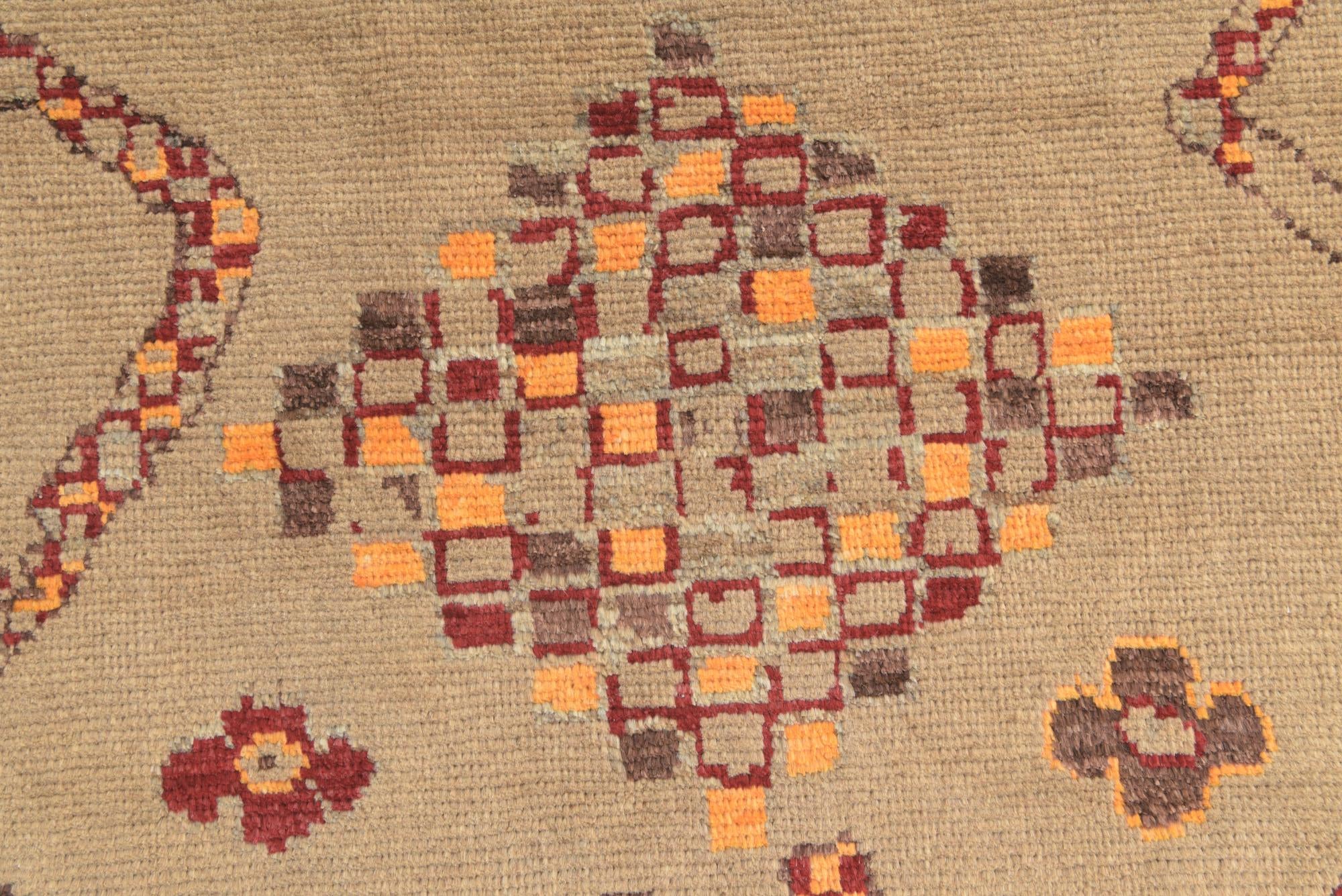 6' 2 x 9' 2 Hand Knotted Darya Wool Rug
