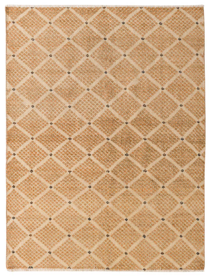 Detail image of 5' 8 x 7' 10 Hand Knotted Darya Wool Rug