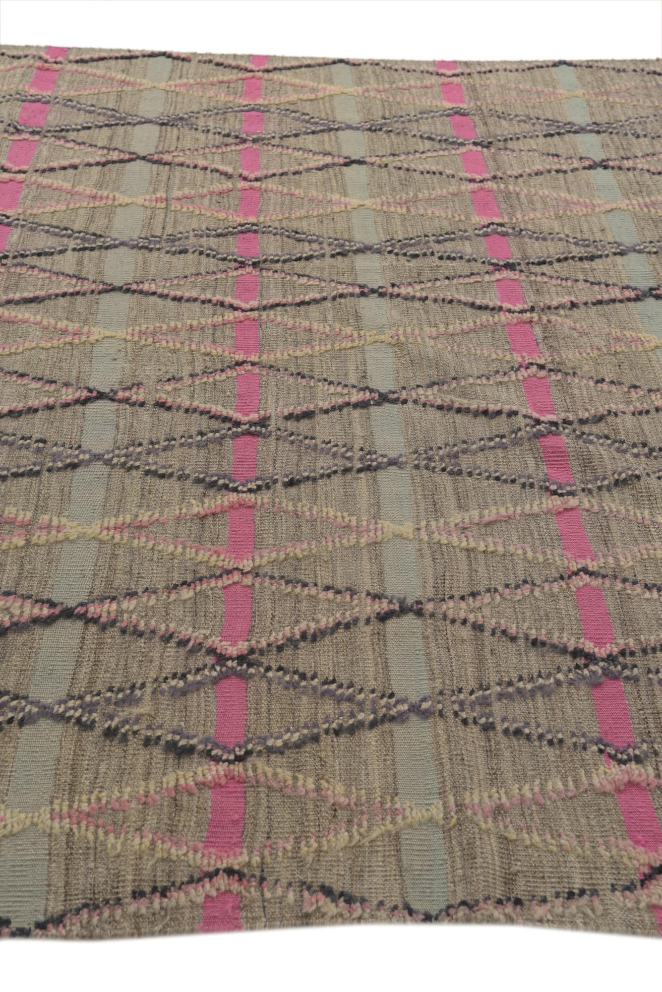 6' 5 x 9' 10 Hand Knotted Darya Wool Rug
