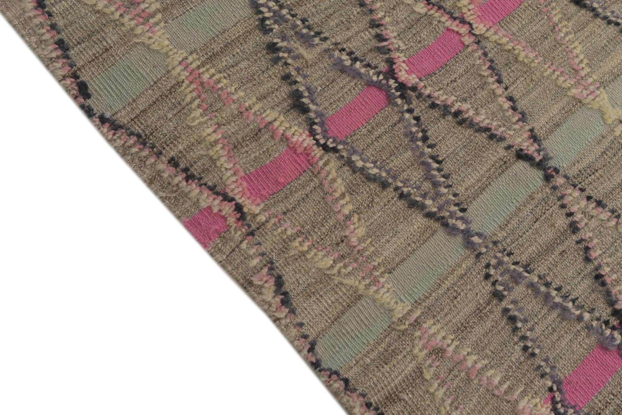 6' 5 x 9' 10 Hand Knotted Darya Wool Rug