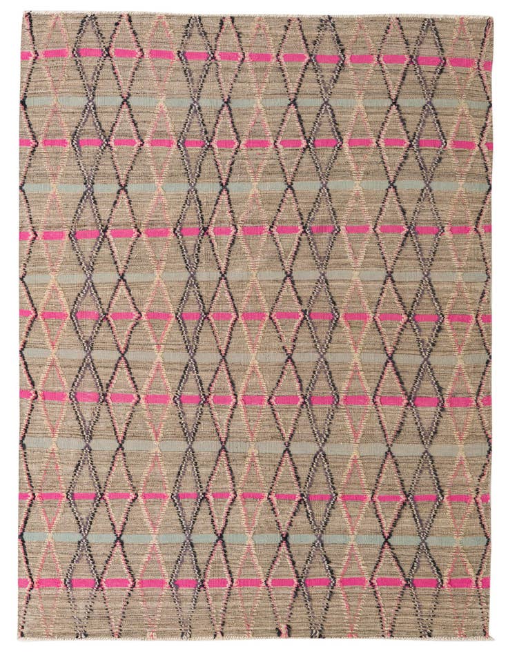 Detail image of 6' 5 x 9' 10 Hand Knotted Darya Wool Rug